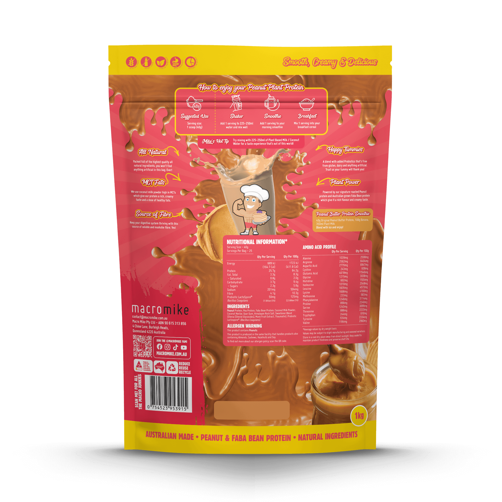 MACRO MIKE Peanut Plant Protein