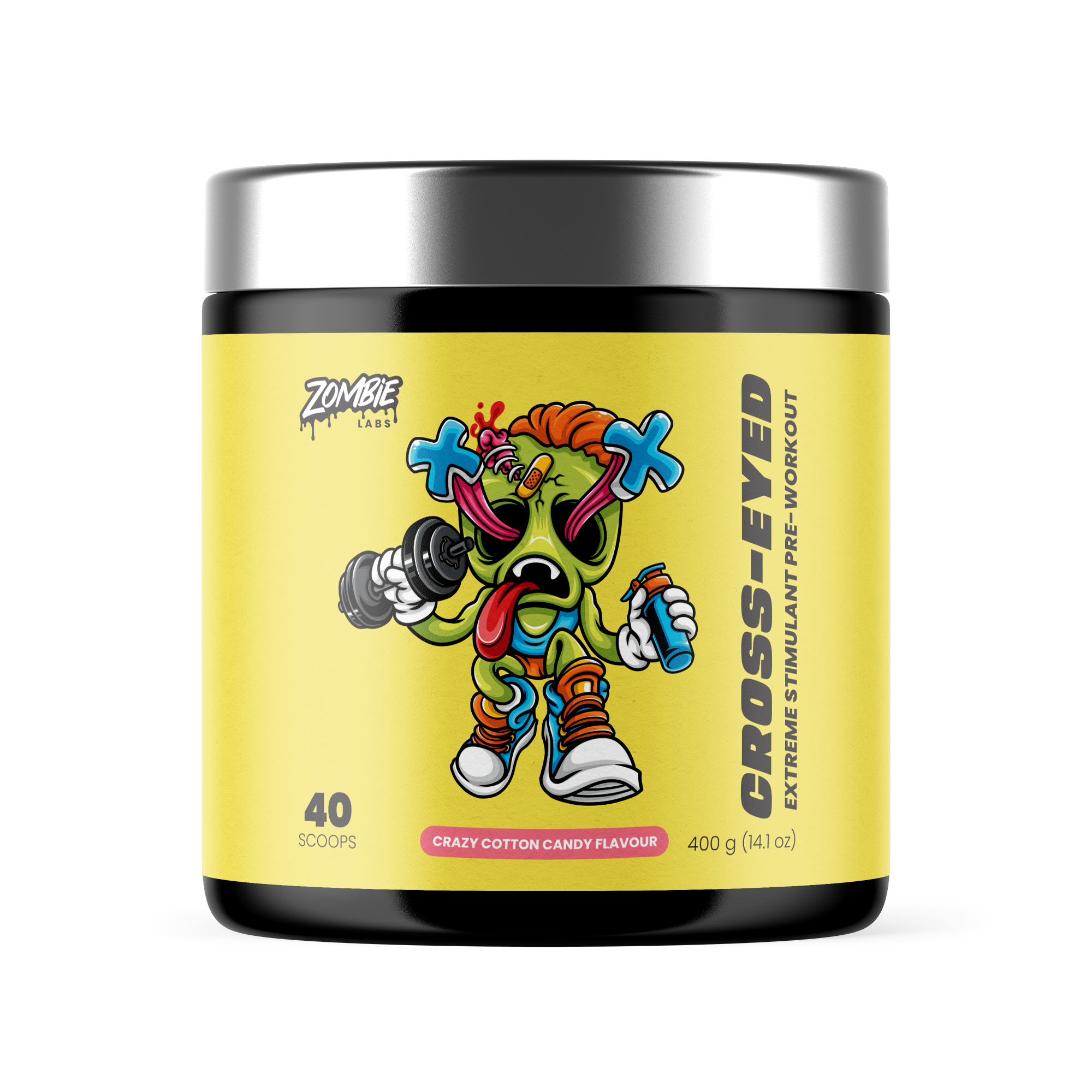 CROSS-EYED Extreme Pre-Workout Zombie Labs - 40 scoop