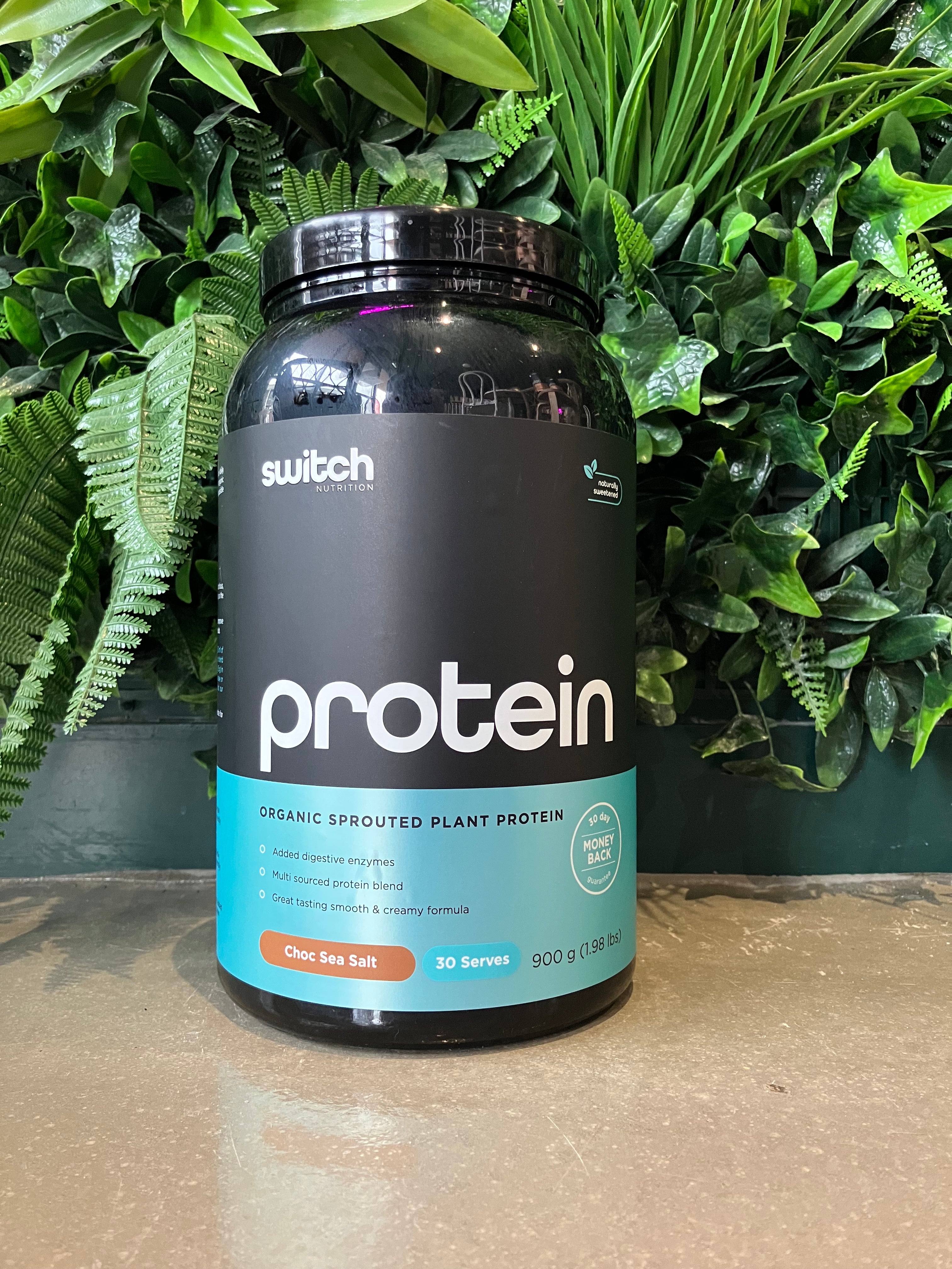 Protein Switch, Organic Sprouted Plant Protein - 30 Serves